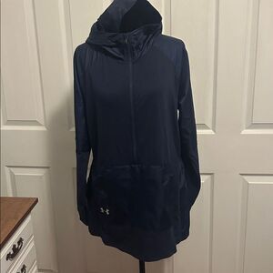 Under Armour Navy Hooded Jacket